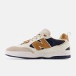 画像3: NEW BALANCE NUMERIC "NM808FCY / Tiago Lemos 808" - WHITE&BROWN (3)