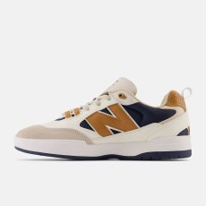 画像3: NEW BALANCE NUMERIC "NM808FCY / Tiago Lemos 808" - WHITE&BROWN (3)