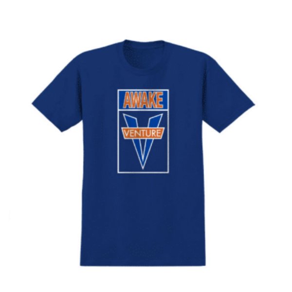画像1: VENTURE TRUCKS " AWAKE S/S TEE " - BLUE (1)