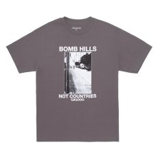 画像1: GX1000 "BOMB HILLS NOT COUNTRIES TEEB" - CHARCOAL (1)