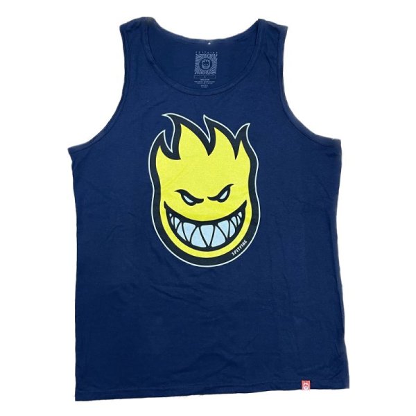 画像1: SPITFIRE WHEELS "SFMISC BIG HEAD TANK TOP" - NAVE / YELLOW (1)