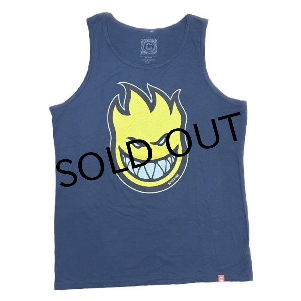 画像1: SPITFIRE WHEELS "SFMISC BIG HEAD TANK TOP" - NAVE / YELLOW (1)