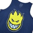 画像2: SPITFIRE WHEELS "SFMISC BIG HEAD TANK TOP" - NAVE / YELLOW (2)