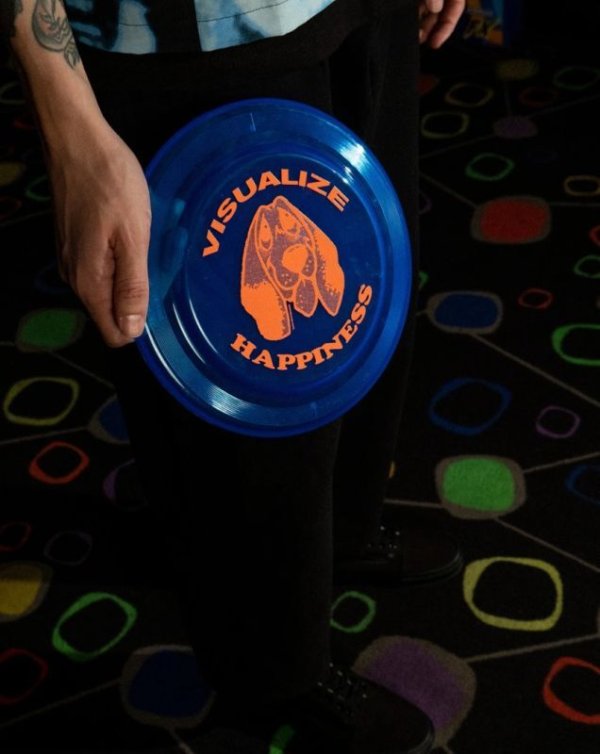 画像2: QUASI SKATEBOARDS "HAPPINESS FRISBEE" - BLUE (2)