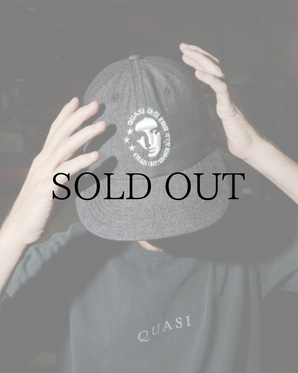 画像2: QUASI "PHRASE HAT" - BLACK (2)