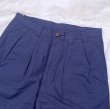 画像1: NOROLL "THICKWARK C/L PANTS" - NAVY (1)
