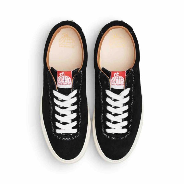 画像3: LAST RESORT AB " VM001 LO " - SUEDE ( BLACK / WHITE ) (3)