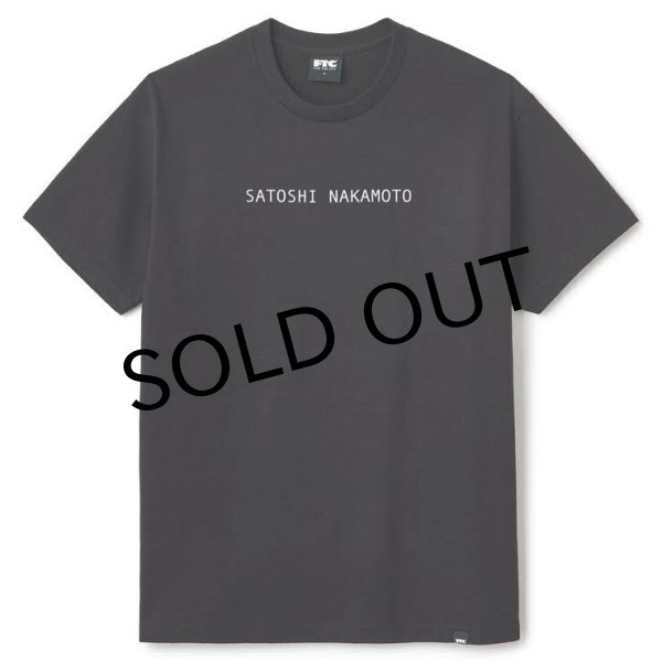 画像1: FTC "SATOSHI NAKAMOTO TEE" - BLACK (1)