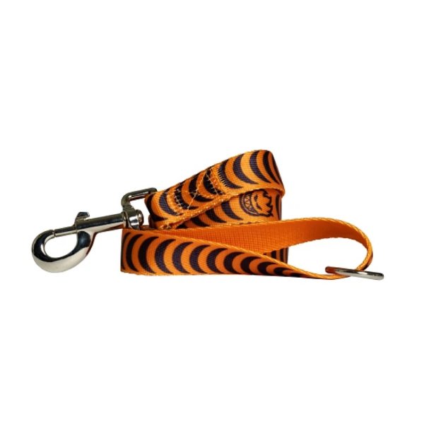 画像1: SPITFIRE "BIGHEAD CRESCENT DOG LEAD" - ORANGE-BLACK (1)