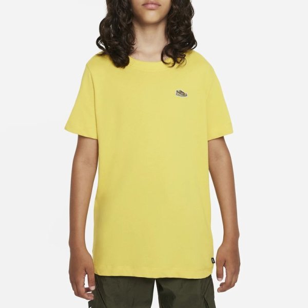画像1: NIKE SB "NIKE YOUTH Dri-FIT SB S/S TEE" - VIVID SULFUR (1)