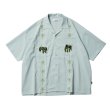 画像1: EVISEN SKATEBOARDS "KATSURA FIRE SHIRT" - MINT (1)