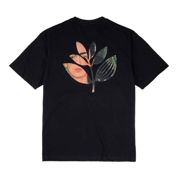 画像1: MAGENTA SKATEBOARDS"FRIDA PLANT TEE" - BLACK (1)