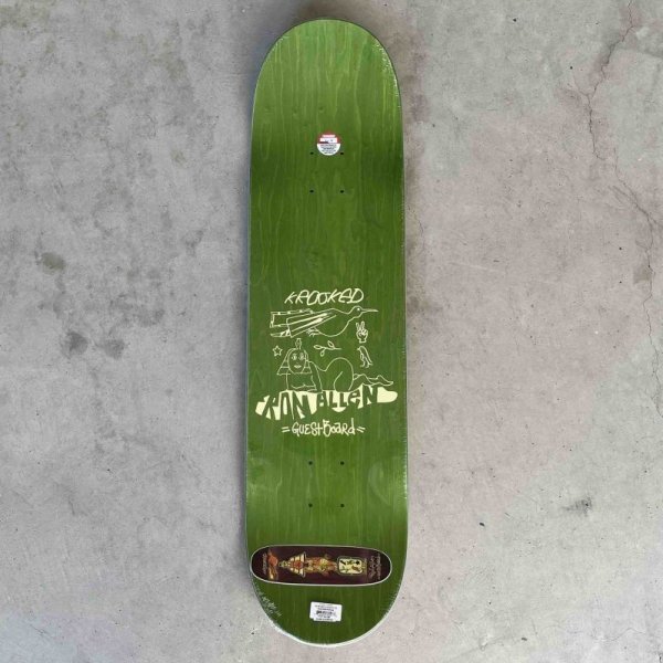 画像4: KROOKED SKATEBOADING "RON ALLEN GUEST DECK" - 8.25inch (4)