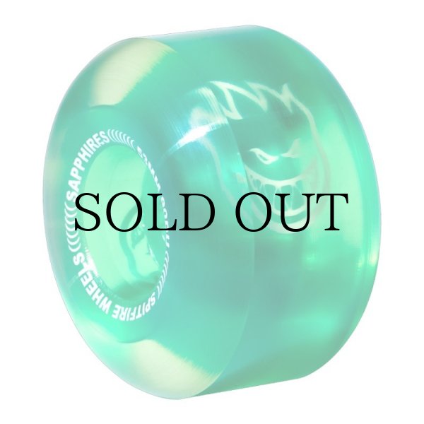 画像2: SPITFIRE  "SAPPHIRE 90DURO 53mm" - CLEAR / GREEN (2)