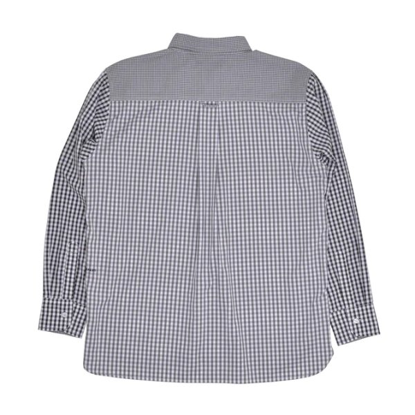 画像2: POP TRADING COMPANY "CHECKED BD SHIRT" -  Grey (2)