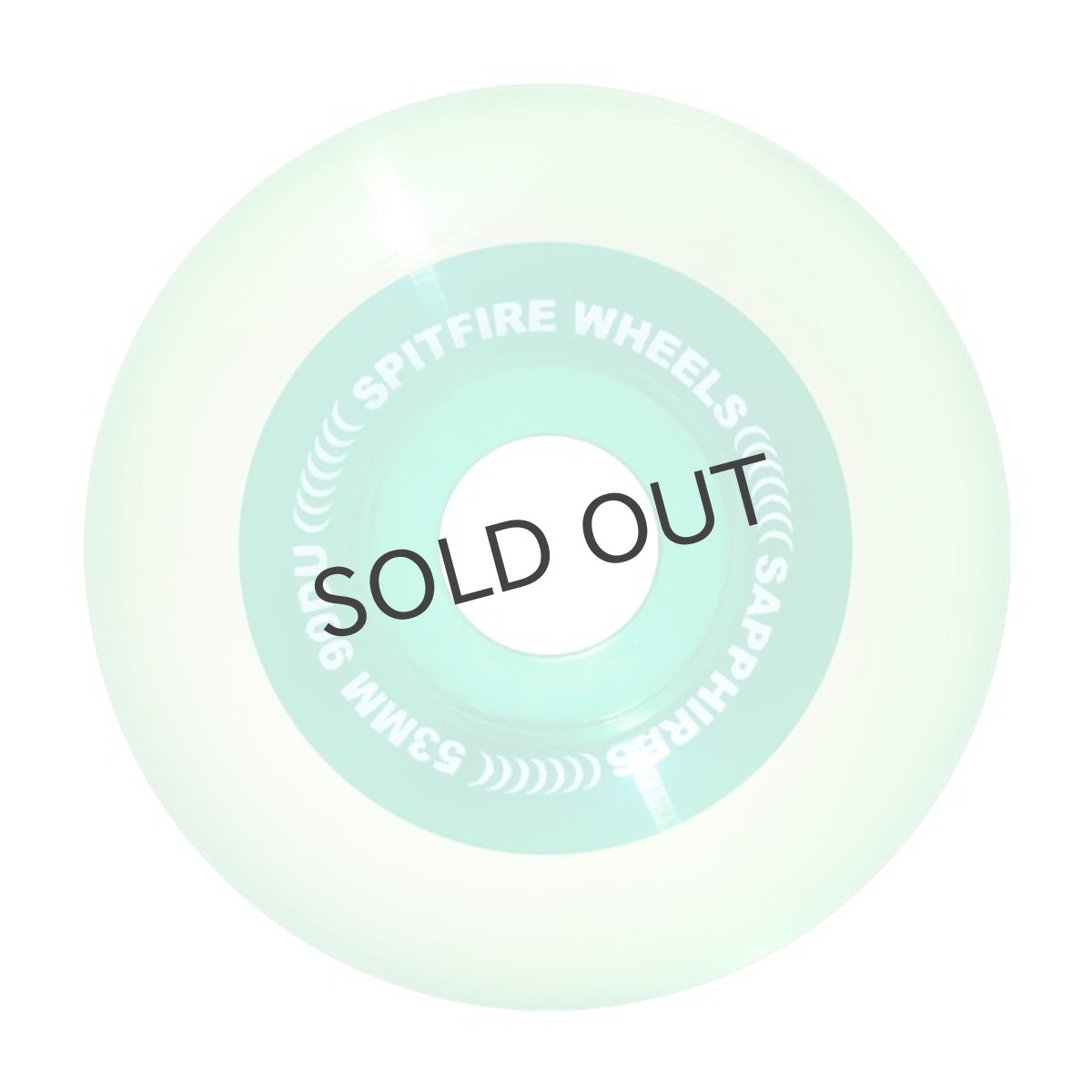 画像3: SPITFIRE  "SAPPHIRE 90DURO 53mm" - CLEAR / GREEN (3)