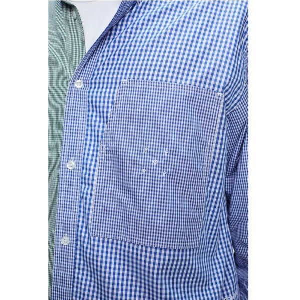 画像4: POP TRADING COMPANY "CHECKED BD SHIRT" - GREEN (4)