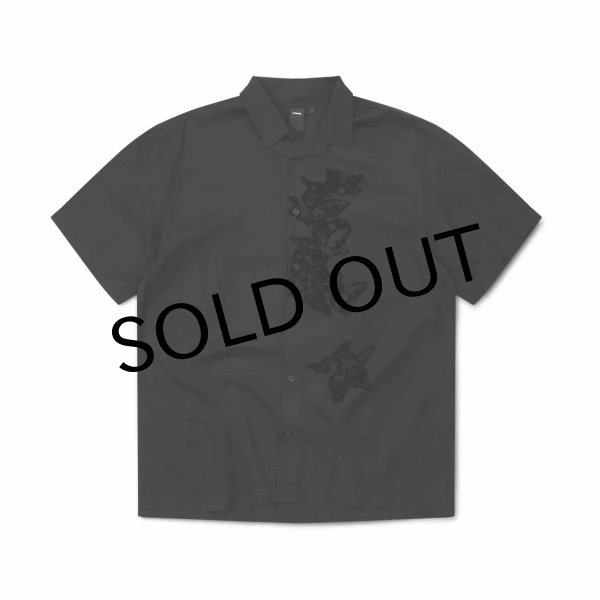 画像1: FORMER MERCHANDISE "VIVIAN LILY SS SHIRT" - BLACK (1)