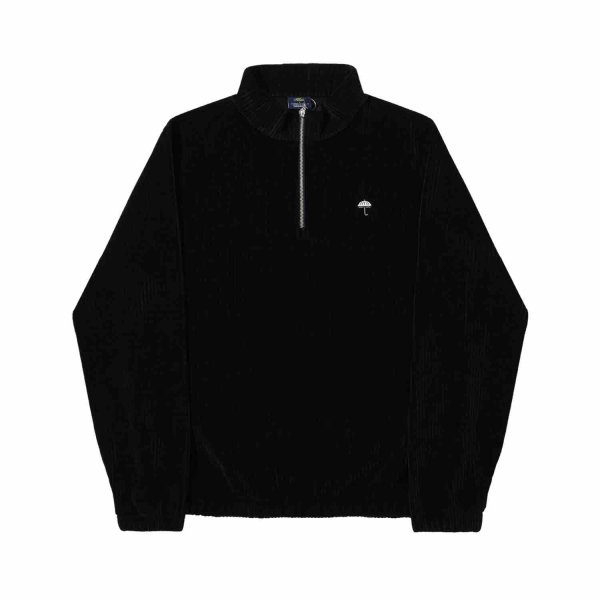 画像1: HELAS "DAMERINO QUARTER ZIP" -  BLACK (1)