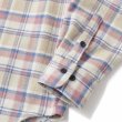 画像3: FTC "HEAVY PLAID NEL SHIRT" - TAN (3)