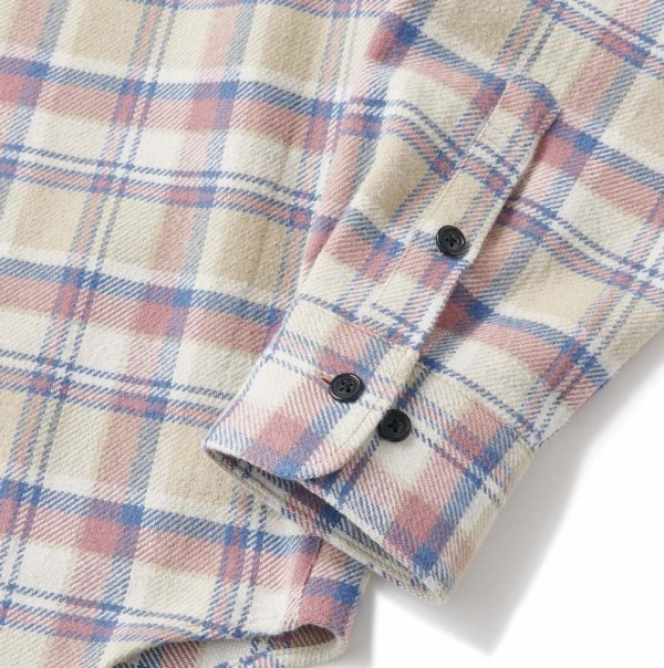 画像3: FTC "HEAVY PLAID NEL SHIRT" - BLUE (3)