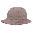 画像1: POP TRADING COMPANY "Bell Hat" - Brown Gingham (1)