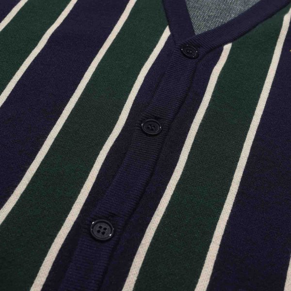 画像5: HELAS "ROYAL KNIT CARDIGAN" - NAVY / GREEN (5)