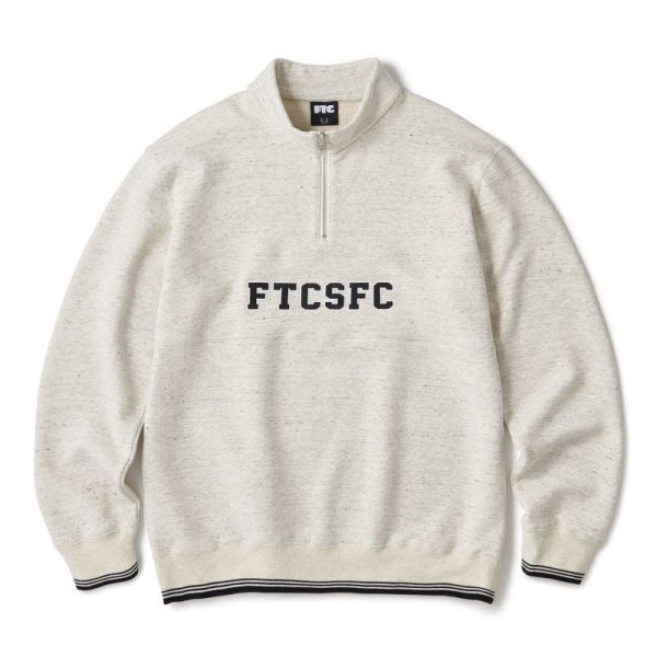 画像1: FTC "FTCSFC HALF ZIP SWEATSHIRT" - AHS (1)