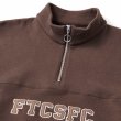 画像2: FTC "FTCSFC HALF ZIP SWEATSHIRT" - AHS (2)