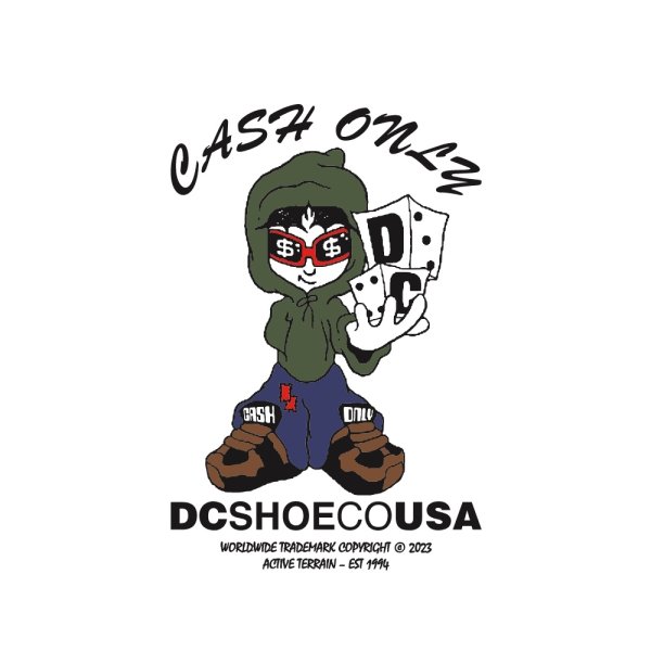 画像2: 【SALE 20%off】DC SHOE CO. "DC x CASH ONLY RUG" - MUL (2)