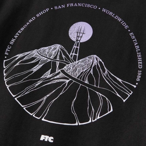 画像3: FTC "TWIN PEAKS L/S TEE" - BLACK (3)