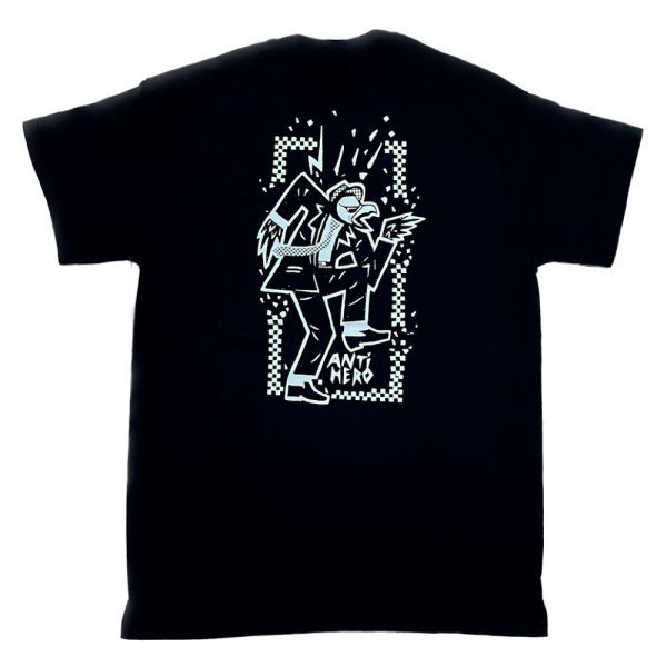 画像1: ANTIHERO SKATEBOARDS "RUDE BWOY" -BLACK/WHITE (1)