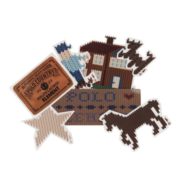 画像1: ELEMENT "Polo Ralph Lauren × ELEMENT PRLXE STICKER PACK" (1)