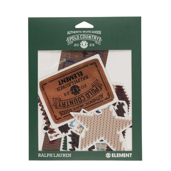 画像2: ELEMENT "Polo Ralph Lauren × ELEMENT PRLXE STICKER PACK" (2)