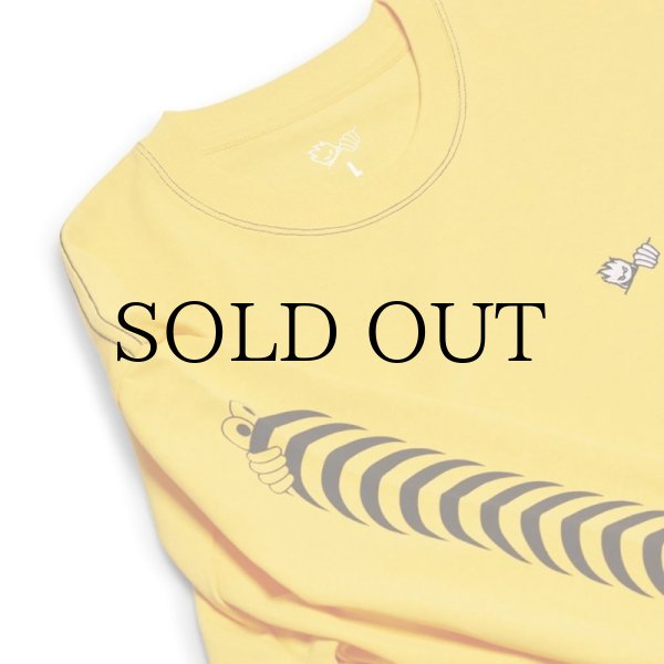 画像5: LAST RESORT AB "LRAB × SPITFIRE LS TEE" - YELLOW (5)