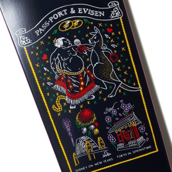 画像4: PASS~PORT. "PASS ~PORT × EVISEN UP WHERE WE BELONG DECK" - 10inch (4)