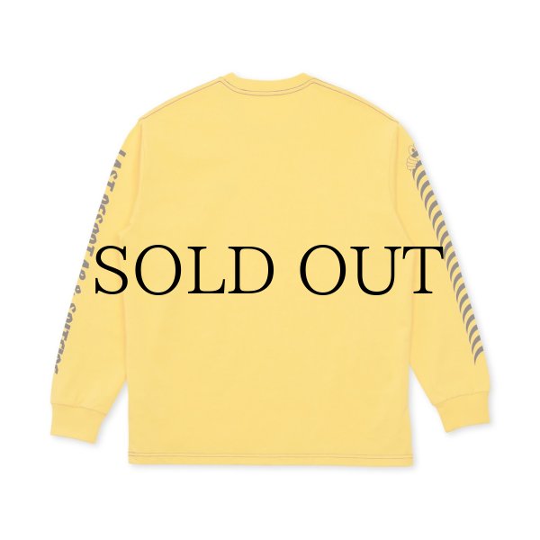 画像2: LAST RESORT AB "LRAB × SPITFIRE LS TEE" - YELLOW (2)