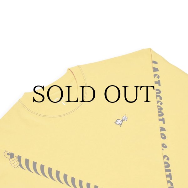 画像3: LAST RESORT AB "LRAB × SPITFIRE LS TEE" - YELLOW (3)