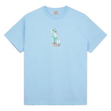 画像1: PASS~PORT. "PASS ~PORT × EVISEN SAKE TEE" - POWDER BLUE (1)