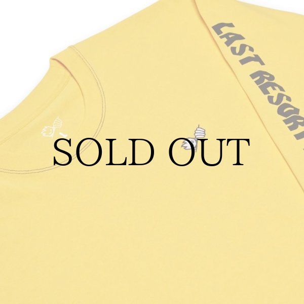 画像4: LAST RESORT AB "LRAB × SPITFIRE LS TEE" - YELLOW (4)