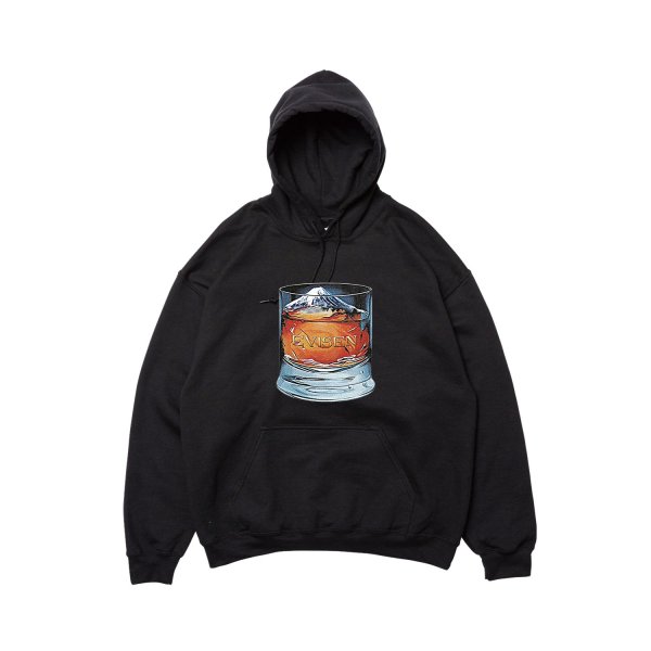 画像1: EVISEN SKATEBOARDS "MOUNTAIN HIGH HOODIES" - BLACK (1)