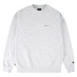 画像1: MAGENTA SKATEBOARDS"SCRIPT CREWNECK" - ASH (1)