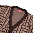 画像3: 【SALE 20%off 】HELLRAZOR " H MONO KNIT CARDIGAN " - BEIGE (3)