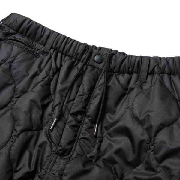 画像3: EVISEN "SOUVENIR QUILTING PANTS" - BLACK (3)