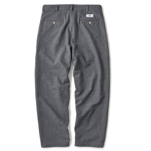 画像2: FTC "WOOL SLACKS PANT" - BLACK (2)