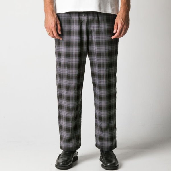 画像1: FORMER MERCHANDISE "PRAYER PLAID PANT" - SHADOW (1)