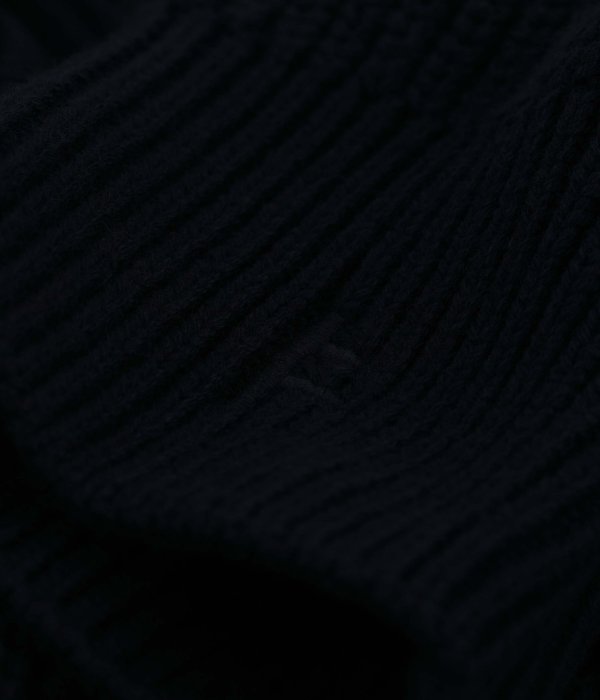 画像5: 【 SALE 】FORMER MERCHANDISE "CIRCULATE KNIT CREW" - NAVY (5)