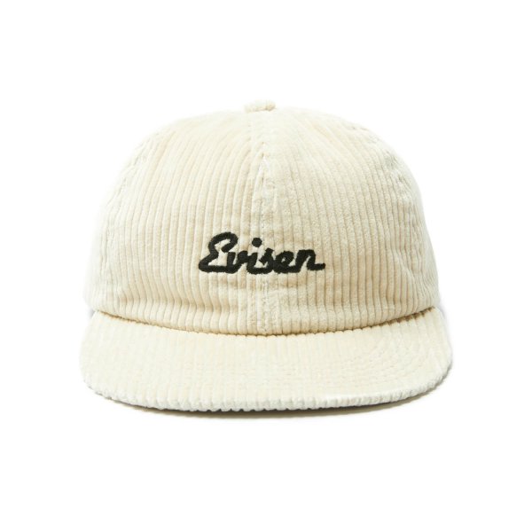 画像2: EVISEN SKATEBOARDS "CORD 6 PANEL CAP" - BEIGE (2)