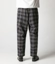 画像3: FORMER MERCHANDISE "PRAYER PLAID PANT" - SHADOW (3)