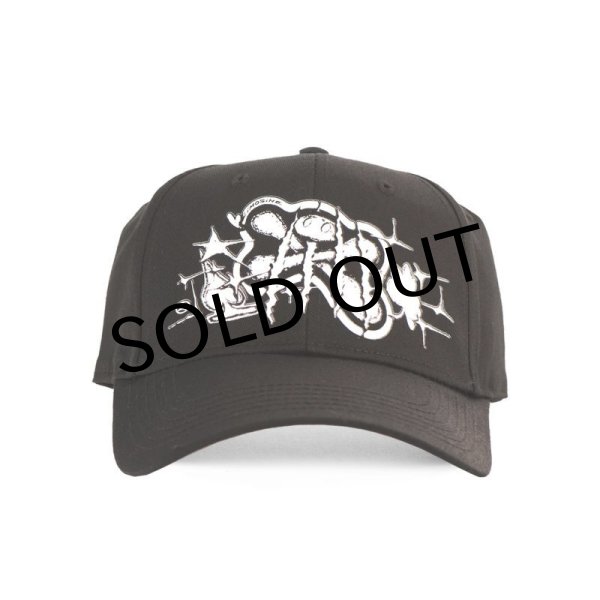 画像1: LiMOSiNE SKATEBOARDS "BONESAW HAT" - BLACK (1)